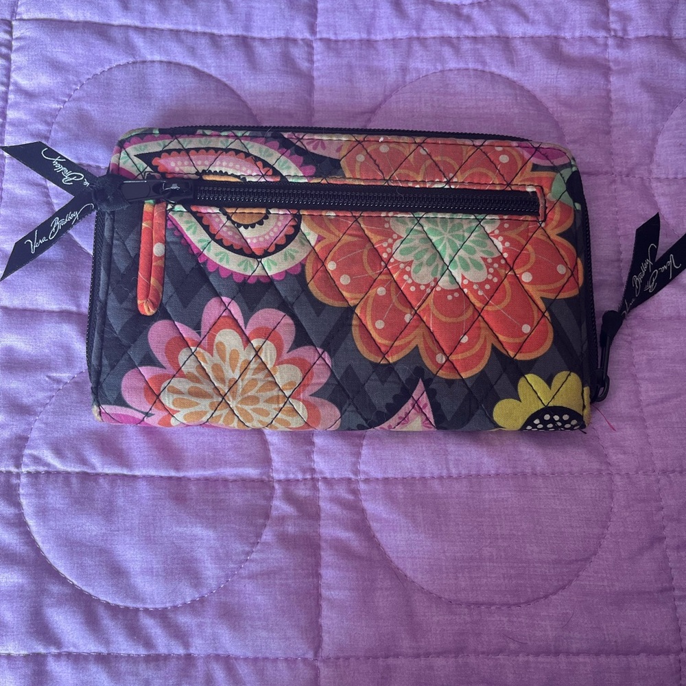 Vera Bradley Multicolor Floral Wallet - Picture 2 of 4